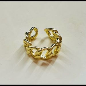 Gold Chain Ring